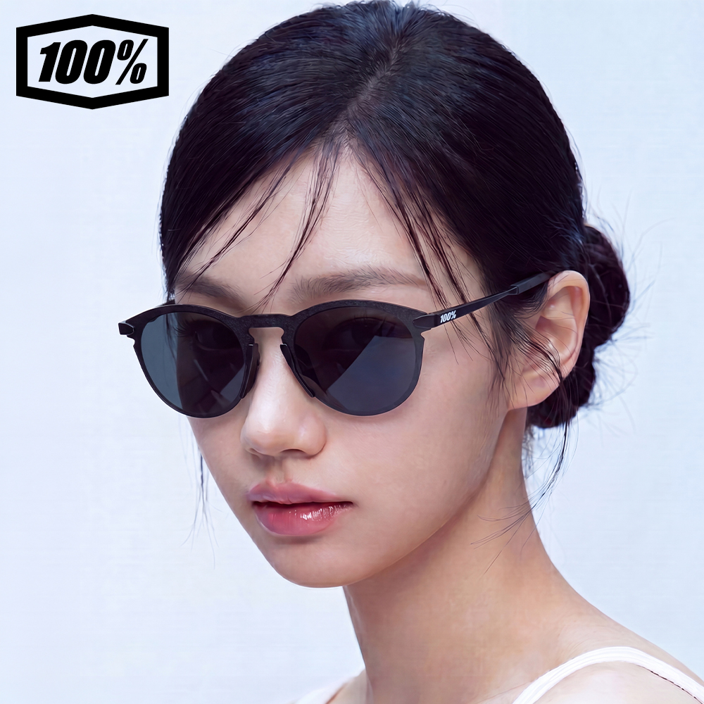 100% 레제르 라운드 러닝 운동 고글 스포츠 선글라스 블랙 스모크 60019-00016 - 상품 이미지