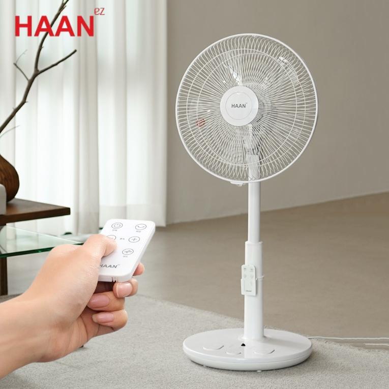 발터치형 가정용선풍기 사무실 조용한 타이머 스탠드선풍기 35cm - 상세 이미지 2