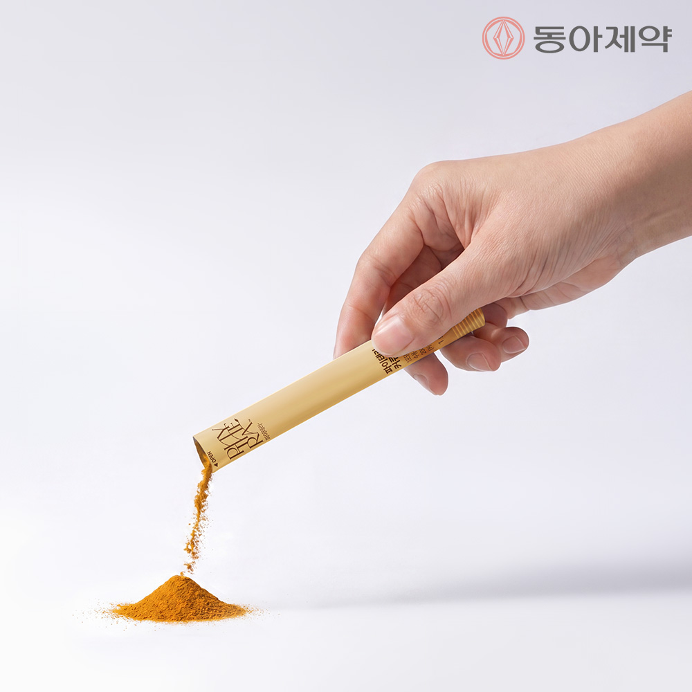 동아제약 파이테라 커큐민 분말스틱 30포x2박스 리포좀 수용성 강황 커큐미노이드 퀘르세틴 - 상세 이미지 4