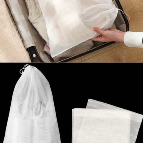신발 부직포 피우치 여행 캠핑 보관 주머니 더스트백 가방 주머니 - 상품 이미지