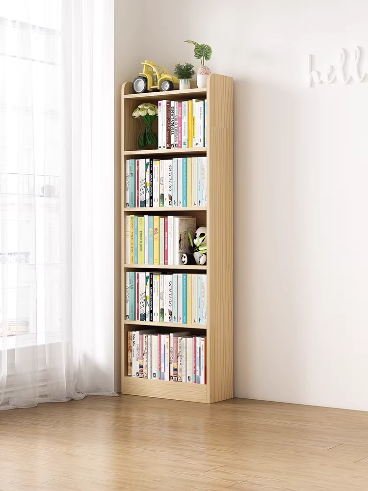 폭좁은 책장 틈새 선반 수납장 원룸 정리 가구 5단 30cm - 상세 이미지 5