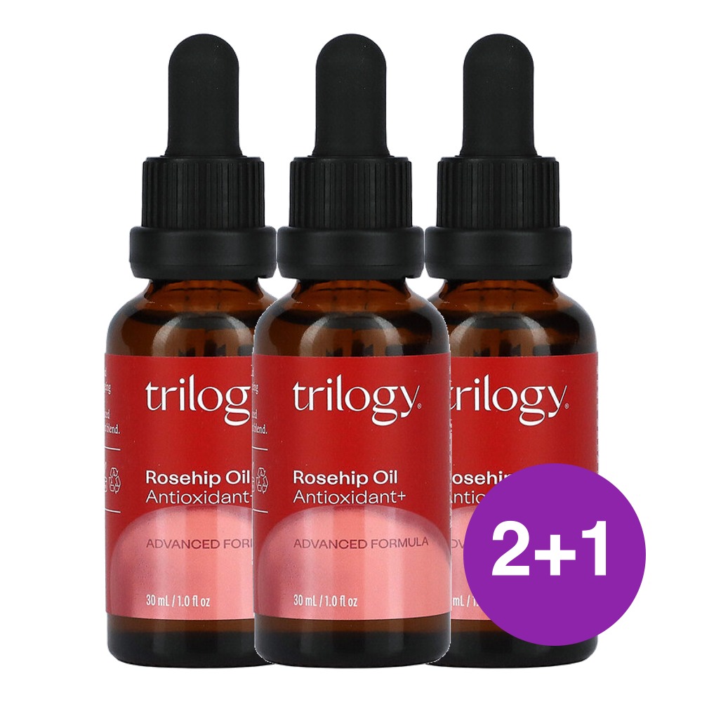 Trilogy 로즈힙 오일 30ml, 3개 - 상품 이미지