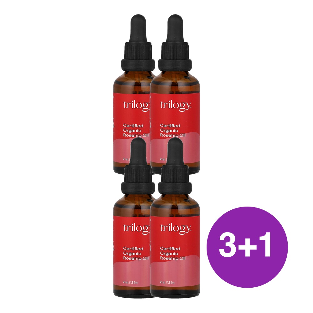 트릴로지 USDA 인증 로즈힙 오일 45ml, 4개 - 상품 이미지