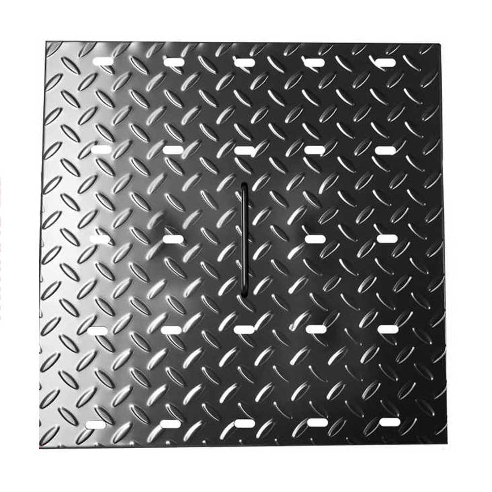 사각 맨홀 뚜껑 배수로 수로관 덮개 정화조 커버 300x300x25 - 상품 이미지