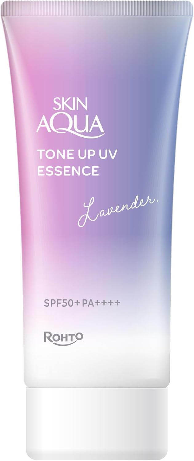 스킨아쿠아 톤업 UV 에센스 라벤더 70g 노란기보정 메이크업베이스 선크림 일본 - 상세 이미지 3