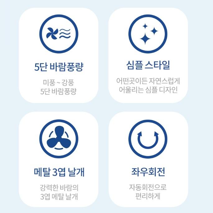 공장용 스틸팬 업소용선풍기 식당용 대형 키큰스탠드선풍기 60cm - 상세 이미지 3