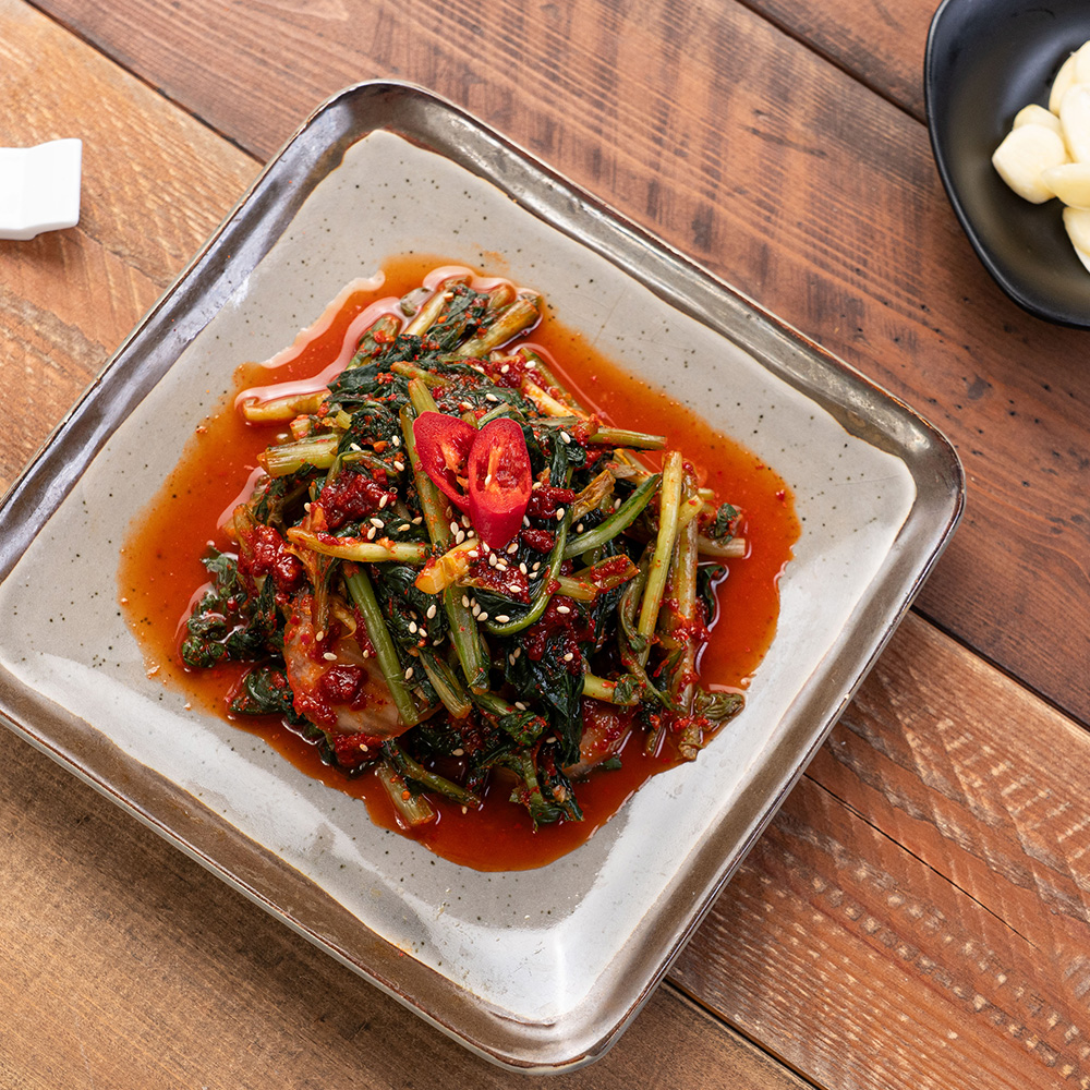 담미채 열무김치 2kg 3kg 얼갈이김치 국산 당일제조 - 상세 이미지 3