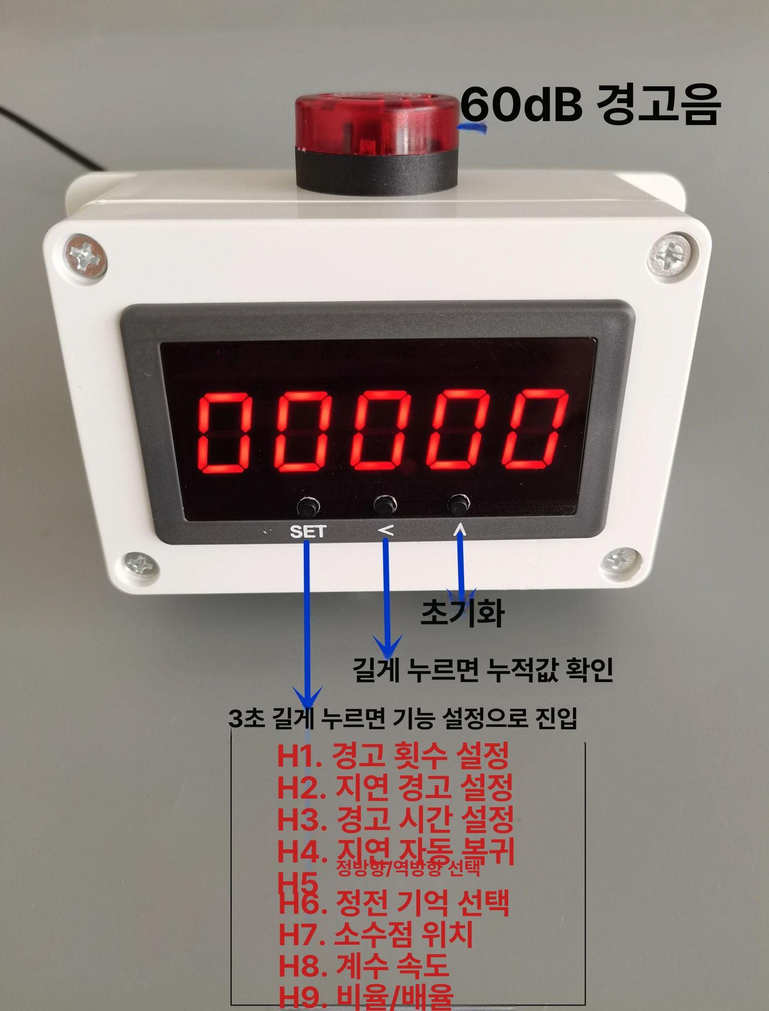 적외선 카운터 컨베이어 계수기 센서 장치 최대감지거리 30cm - 상세 이미지 4