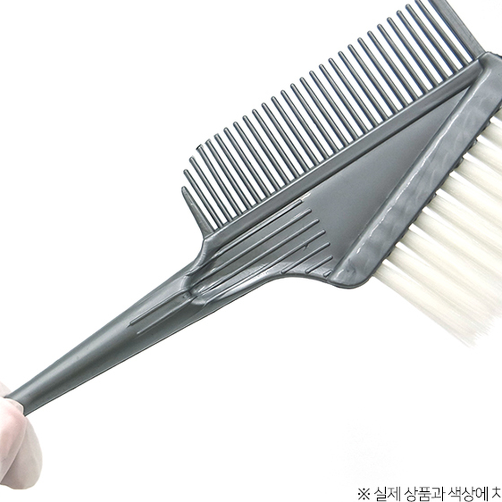 긴손잡이염색빗 양면형셀프헤어염색브러쉬 플라스틱헤어관리파마약브러쉬 1p 이미지 3