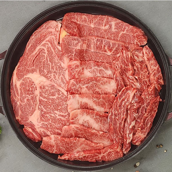 한우 꽃등심 300g 특수부위 300g 총 600g 투뿔 소고기 선물 선물세트 - 상세 이미지 4