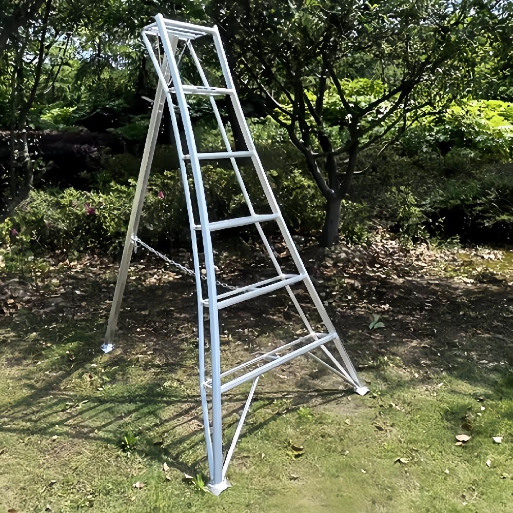 세발 사다리 접이식 전정작업 조경 발판 과수원 알루미늄 우마 7단 2.1m 단면 사다리 - 상세 이미지 4