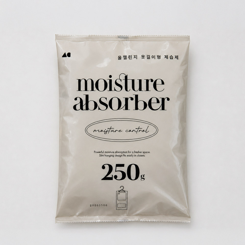 올챌린지 옷걸이 제습제 250g 10개입 옷장 옷걸이형 습기제거제 - 상세 이미지 4