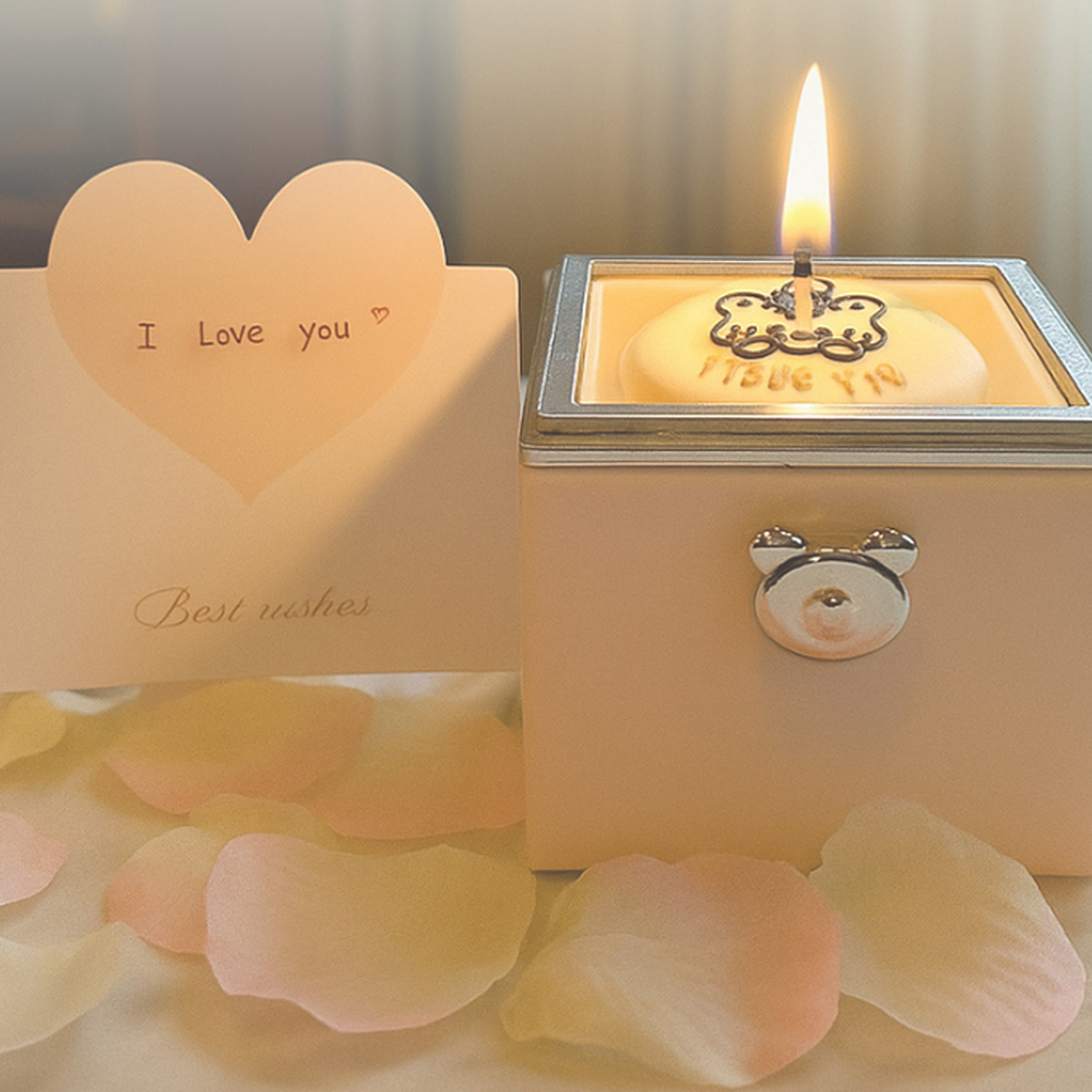 메시지카드포함기념일선물반지이벤트케이스 꽃잎100장 풀세트구성생일이벤트서프라이즈반지케이스 - 상세 이미지 5