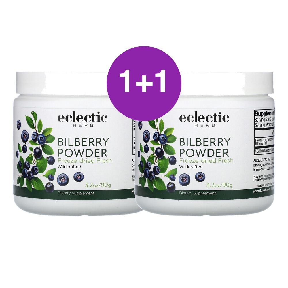 Eclectic Herb 빌베리 분말 90g, 2개 - 상품 이미지