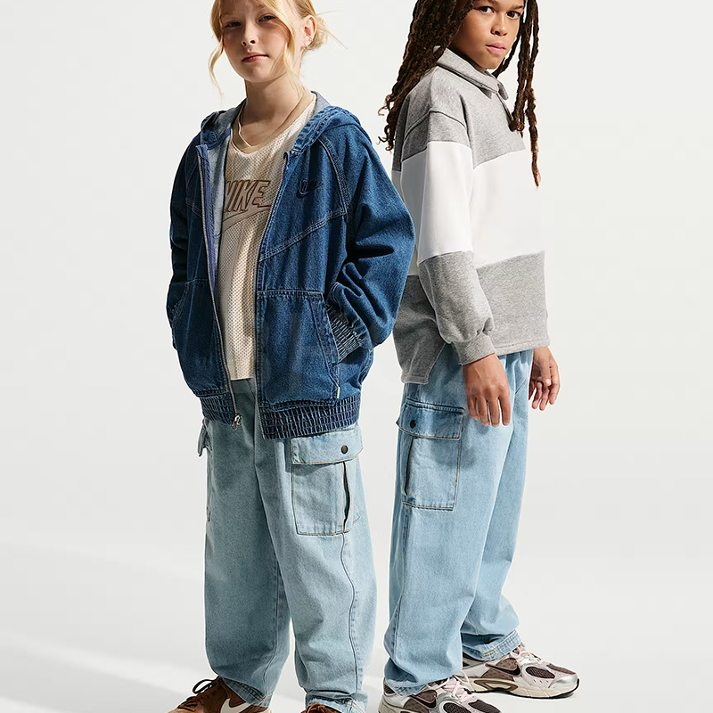 나이키 NSW DENIM CARGO PANT 키즈 팬츠 데님