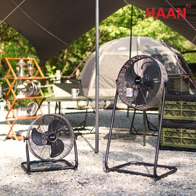 높이조절 충전식 무선휴대용선풍기 공업용 캠핑선풍기 35cm - 상품 이미지