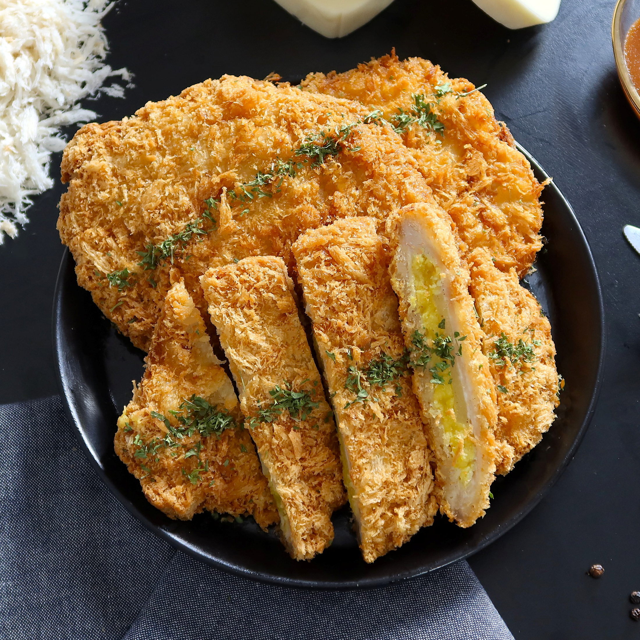 육연당 수제 모짜렐라 고구마 치즈돈까스 냉동 10장 2kg, 1개 - 상세 이미지 3