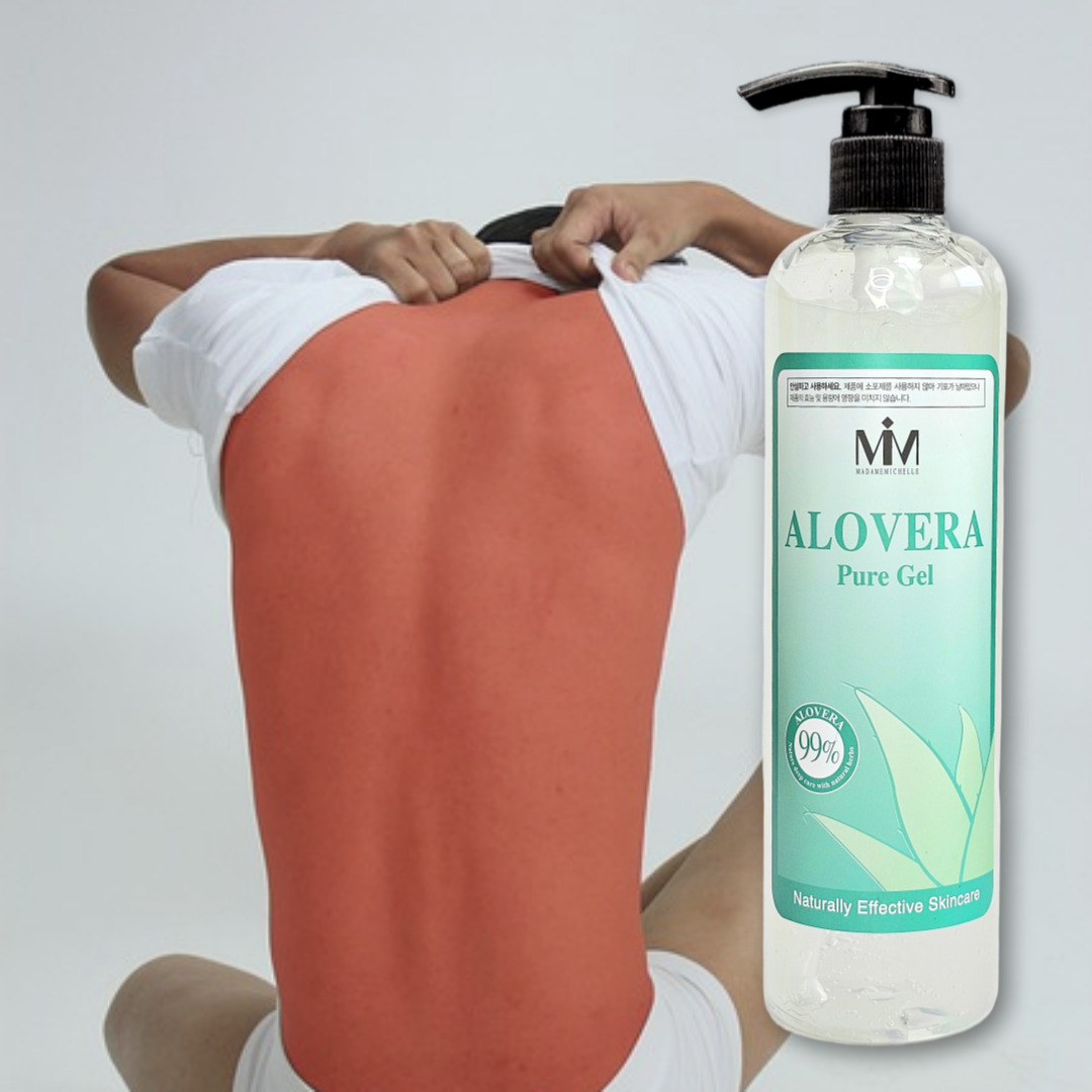 마담미쉘 알로에수딩젤 알로베라 퓨어 겔 보습제 탄피부복구 400ml 2개 - 상세 이미지 5
