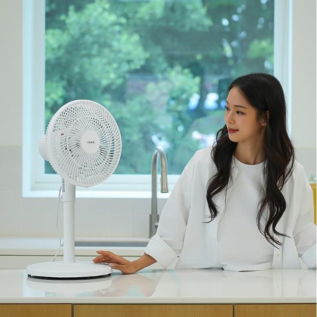 저소음 가정용선풍기 자취방 안방 스탠드형 좌식용 탁상용선풍기 29cm - 상세 이미지 3