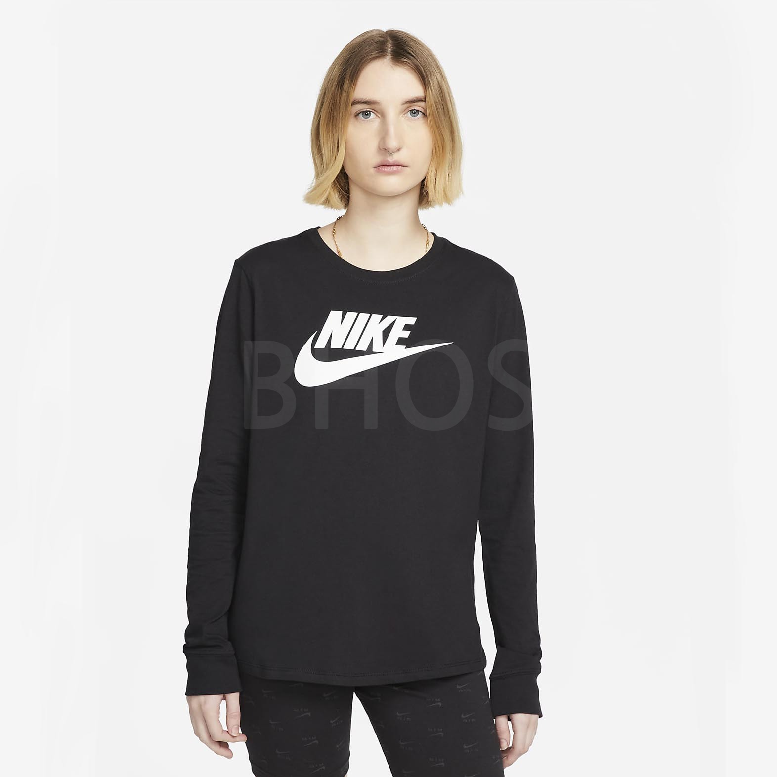 나이키 여성 긴팔 티셔츠
