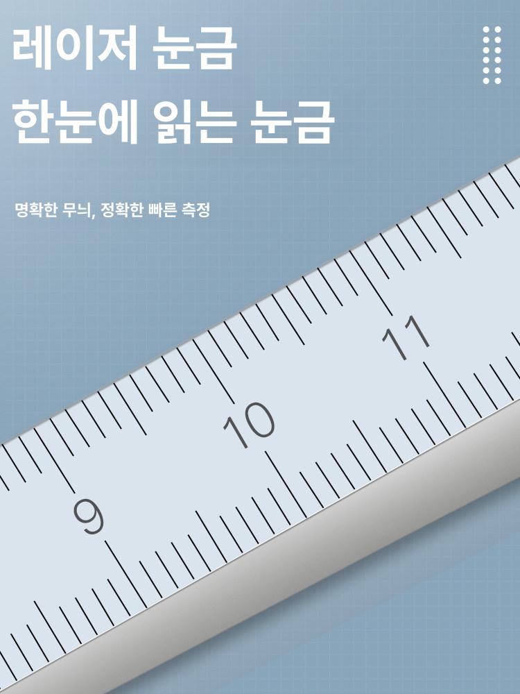 테이퍼 게이지 용접 간극 측정 공구 스케일 자 043-101 0.4-6mm - 상세 이미지 4