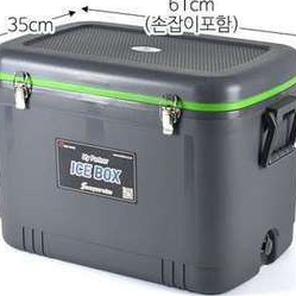 PP재질낚시용 의자겸용레저활동아이스박스 국내제작캠핑생활쿨러박스 45L 45L대용량 - 상세 이미지 2