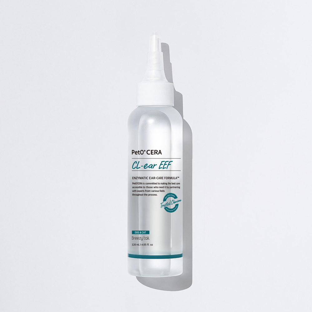 페토세라 강아지 고양이 귀세정제 클이어 EEF 120ml - 상세 이미지 2