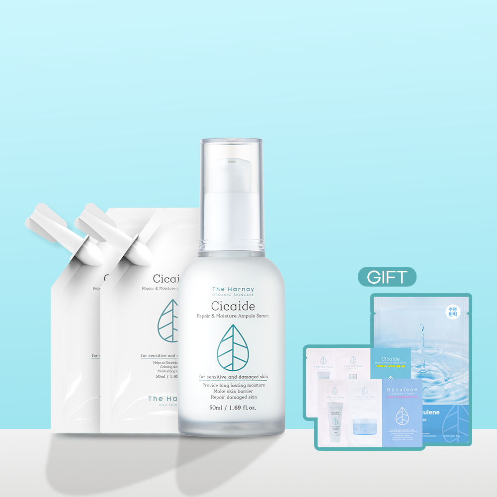 네이버 더하르나이 시카이드 앰플 150ml 트리플 기획 본품 50ml 1개 리필 50ml 2개