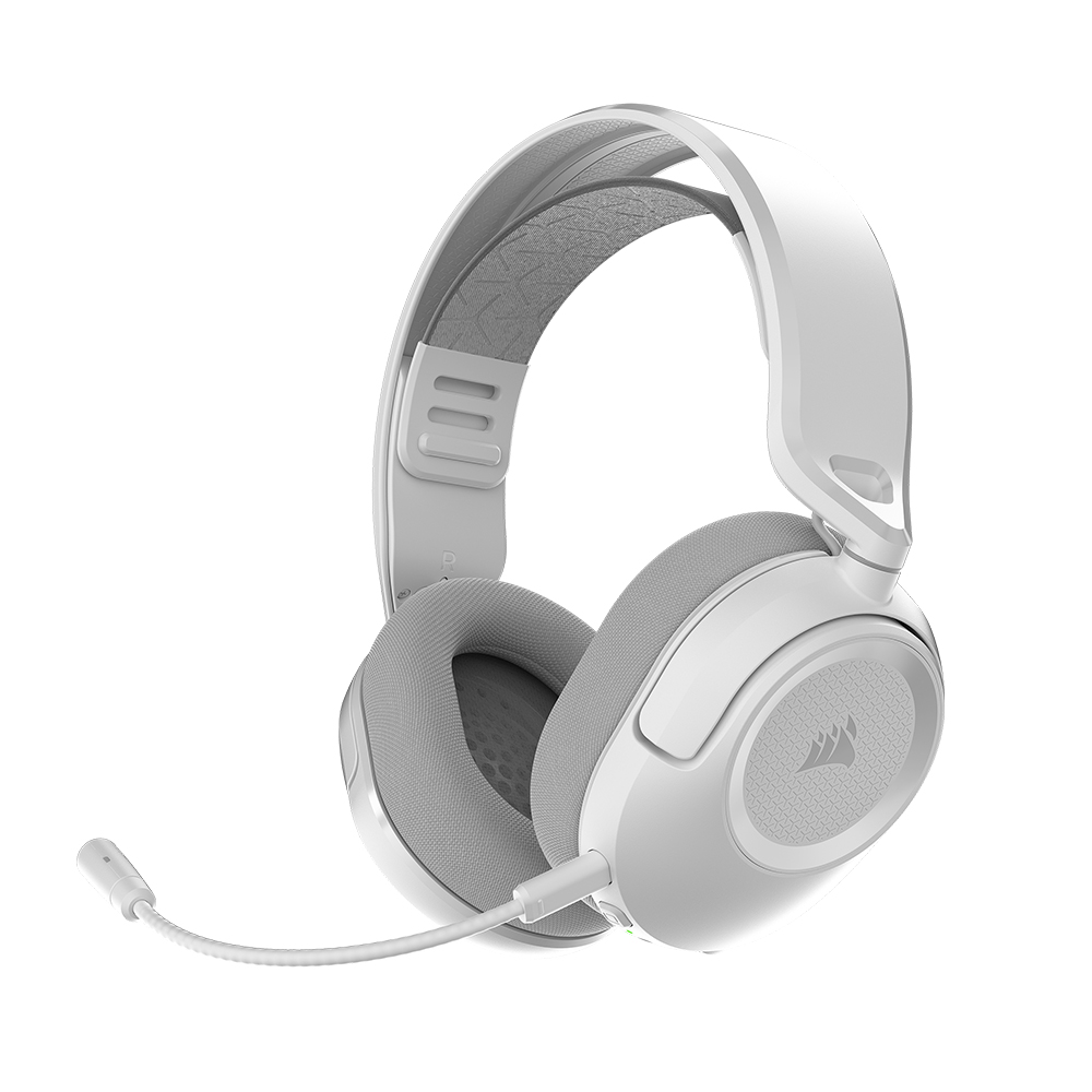 네이버 커세어 공식 브랜드 스토어 커세어 HS35 v3 무선 게이밍 헤드셋 화이트