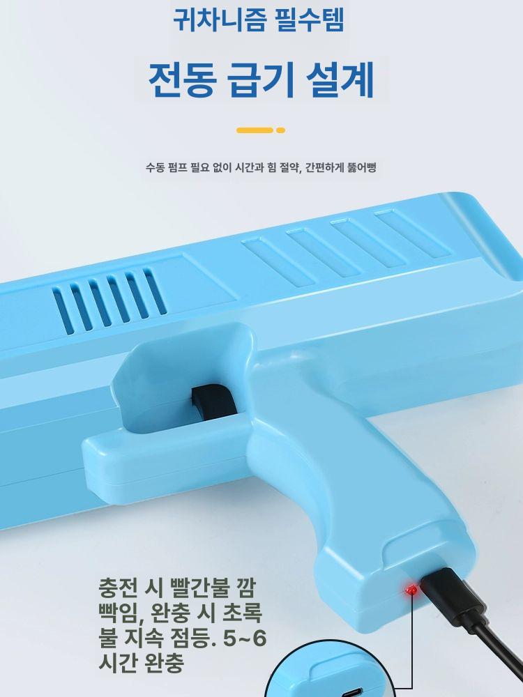 전동 뚫어뻥 고압 변기 하수구 배수구 막힘 청소기 USB 전동 자동 팽창 - 상세 이미지 2