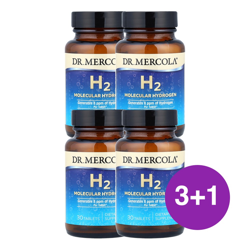 닥터머콜라 H2 분자 하이드로젠 80mg 30정, 4개 - 상품 이미지