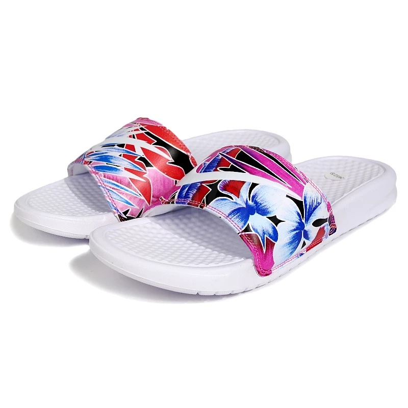 나이키 BENASSI JDI PRINT 여성 슬리퍼 화이