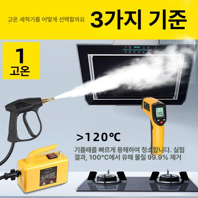 스팀 해빙기 수도관 배관 녹임 고압 세척 스팀기 겨울용 2600W 심플 블랙 - 상세 이미지 4