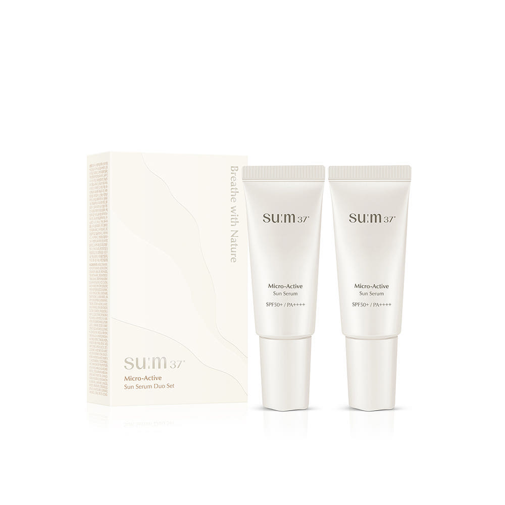 숨37 마이크로액티브 선 세럼 듀오 (30ml+30ml)(SPF 50+/PA++++) - 상품 이미지