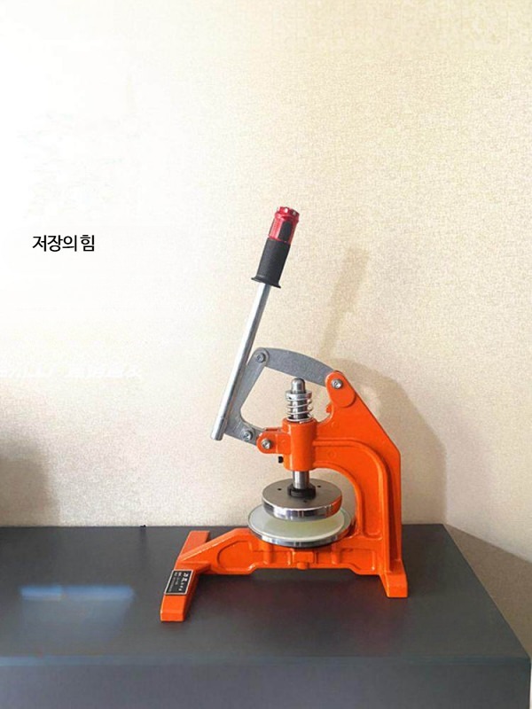 원단 시편 절단기 중량 컷터 섬유 재단기 오렌지 측정용 원형 컷팅기 - 상세 이미지 2