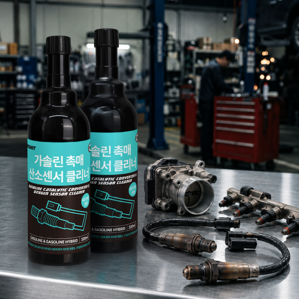 프로샷 가솔린 촉매 산소센서클리너 320mlx2개입 가솔린 GDI 하이브리드 람다센서 p0420 경고등 예방 - 상세 이미지 4