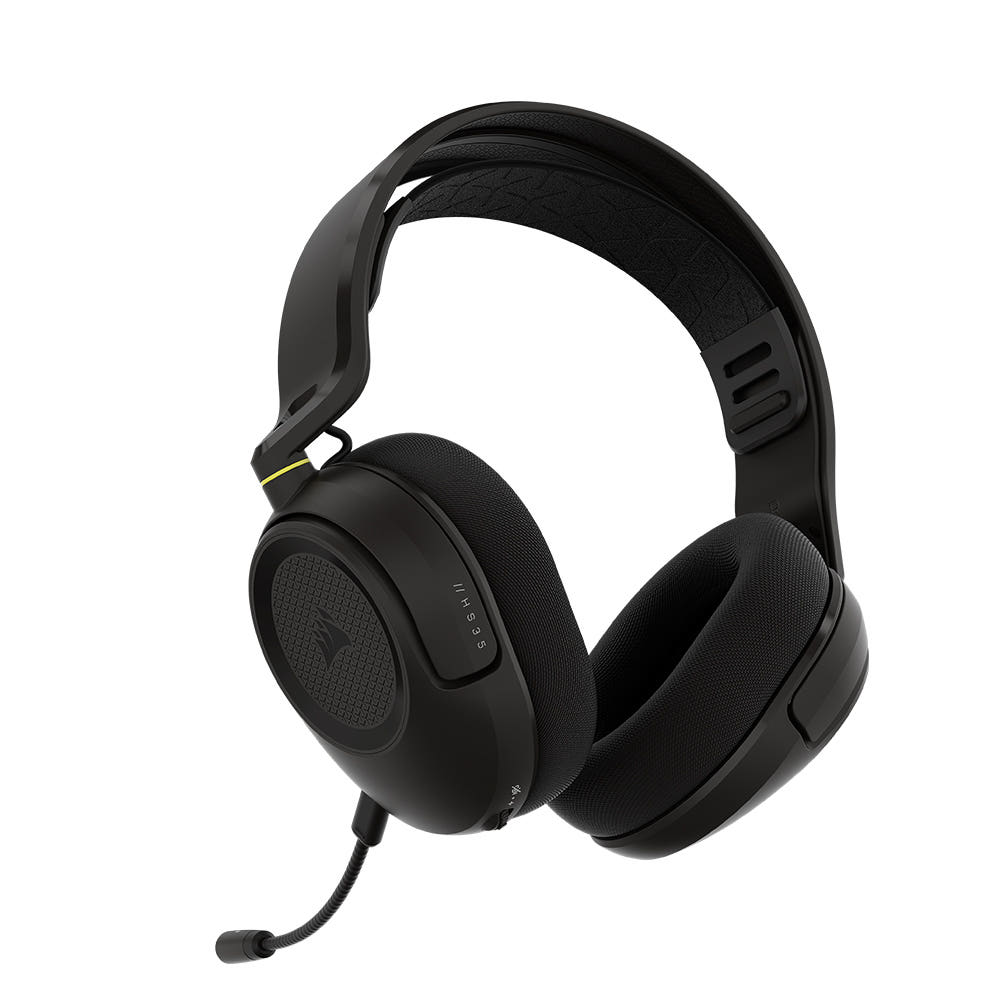 커세어 공식 브랜드 스토어 커세어 HS35 v3 무선 게이밍 헤드셋 블랙 - 최저가 78,900원