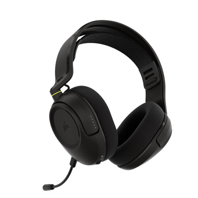 커세어 HS35 v3 무선 게이밍 헤드셋 블랙