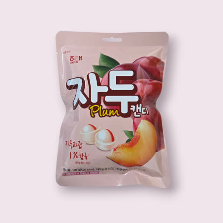 해태 자두 캔디 130g x16 (1박스)