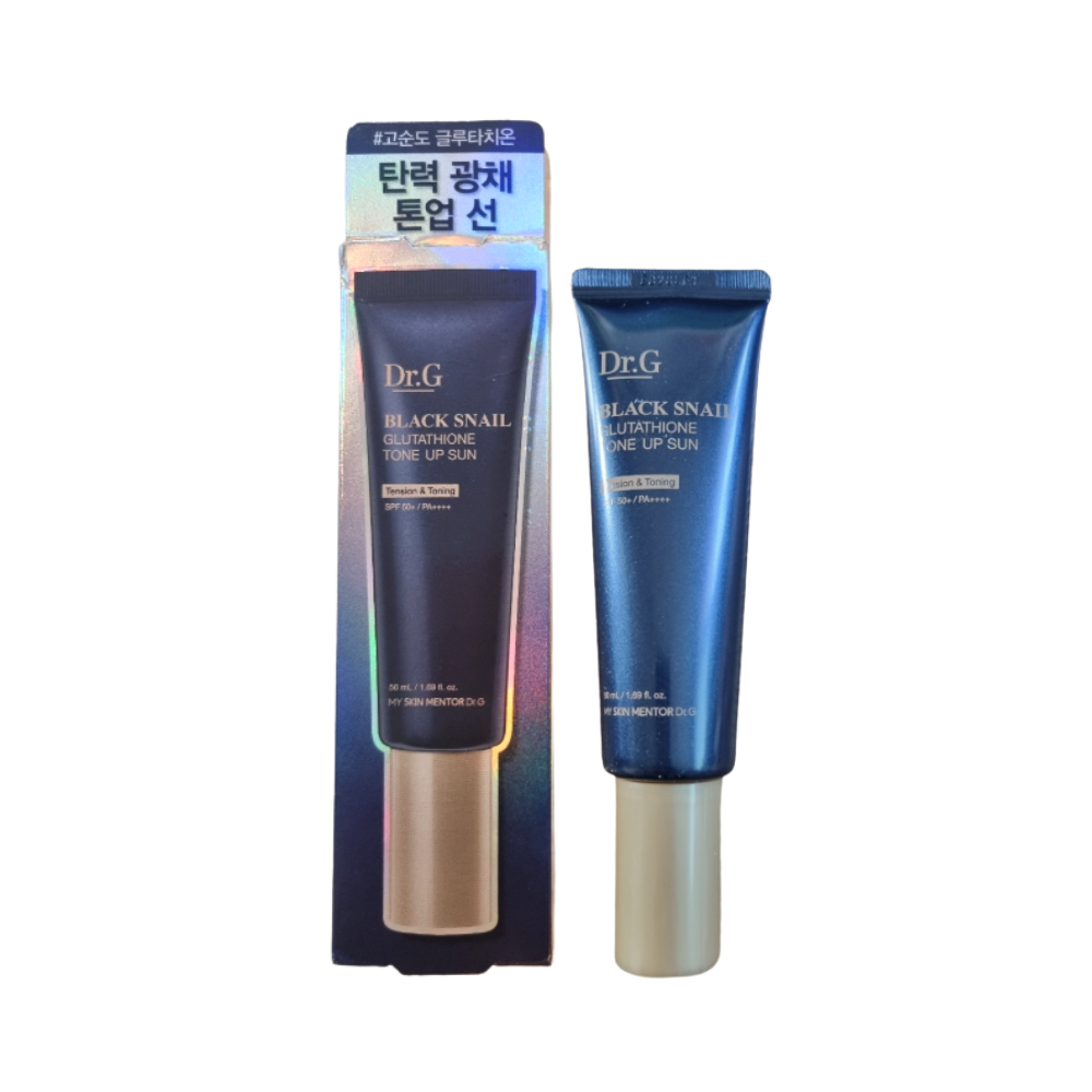 닥터지 블랙스네일 선크림 글루타치온 톤업 선 50ml x2개 혼합자차 - 상품 이미지