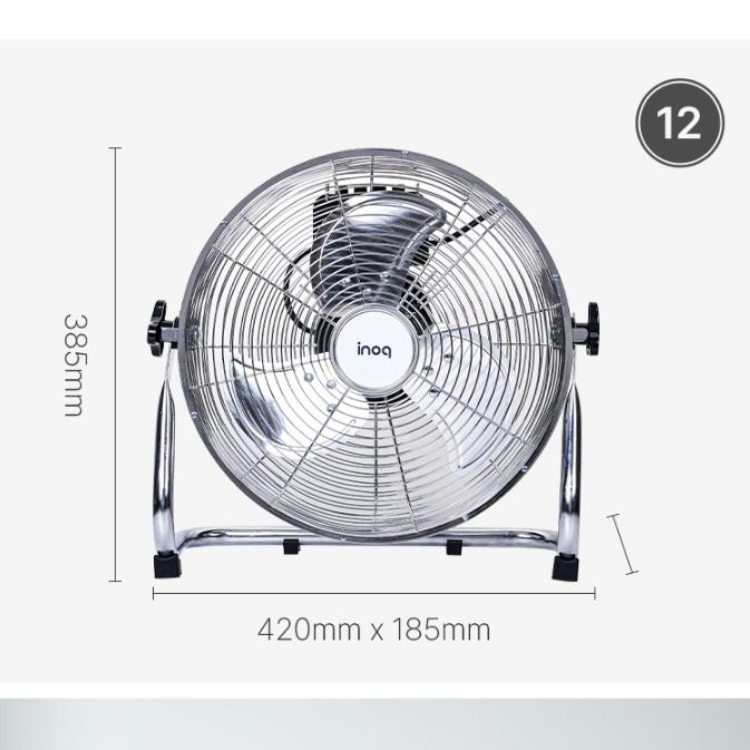 공업용팬 공장 업소용 바닥선풍기 낮은 앉은뱅이 메탈선풍기 30cm 이미지 8