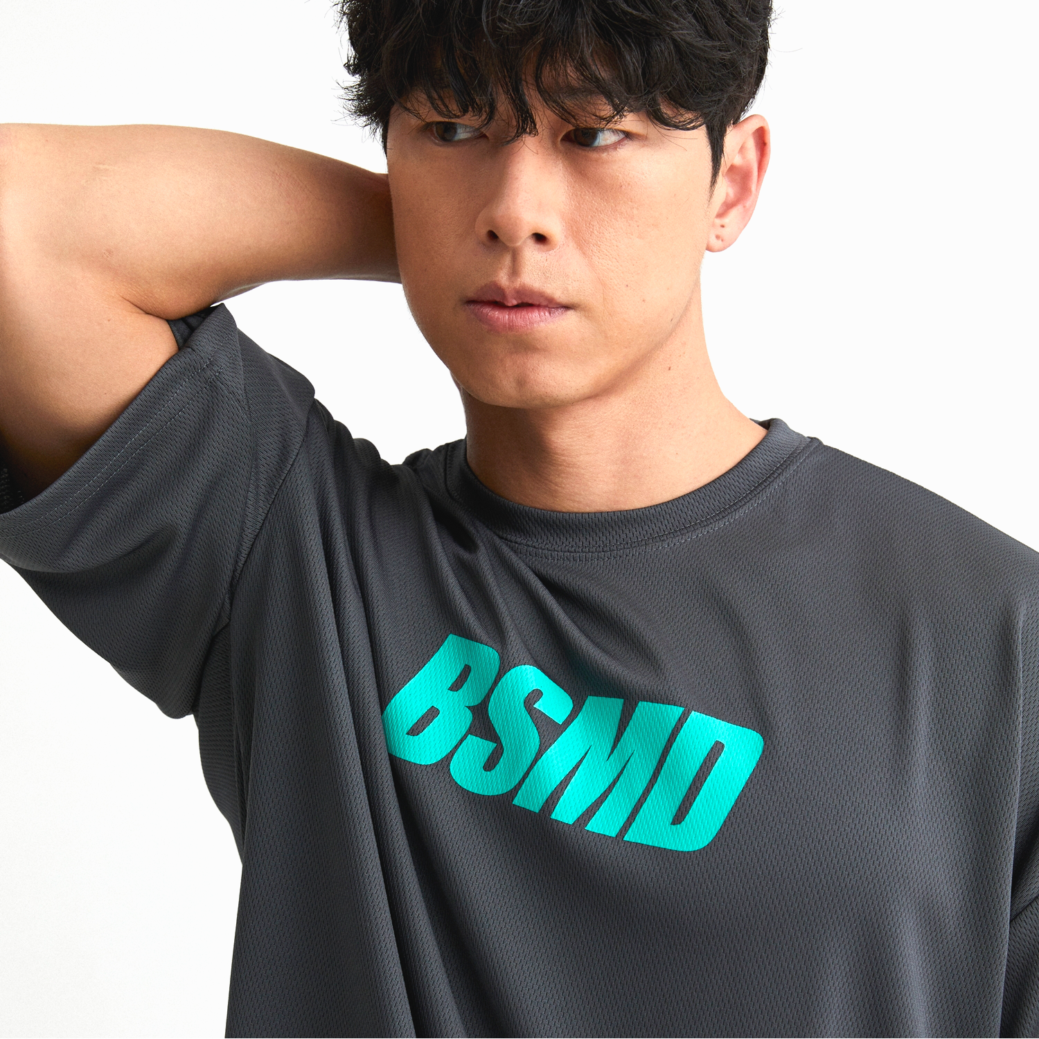 비스트모드 5컬러 메쉬 기능성 헬스 오버핏 반팔 티셔츠 짐웨어 BSMD 상품 이미지