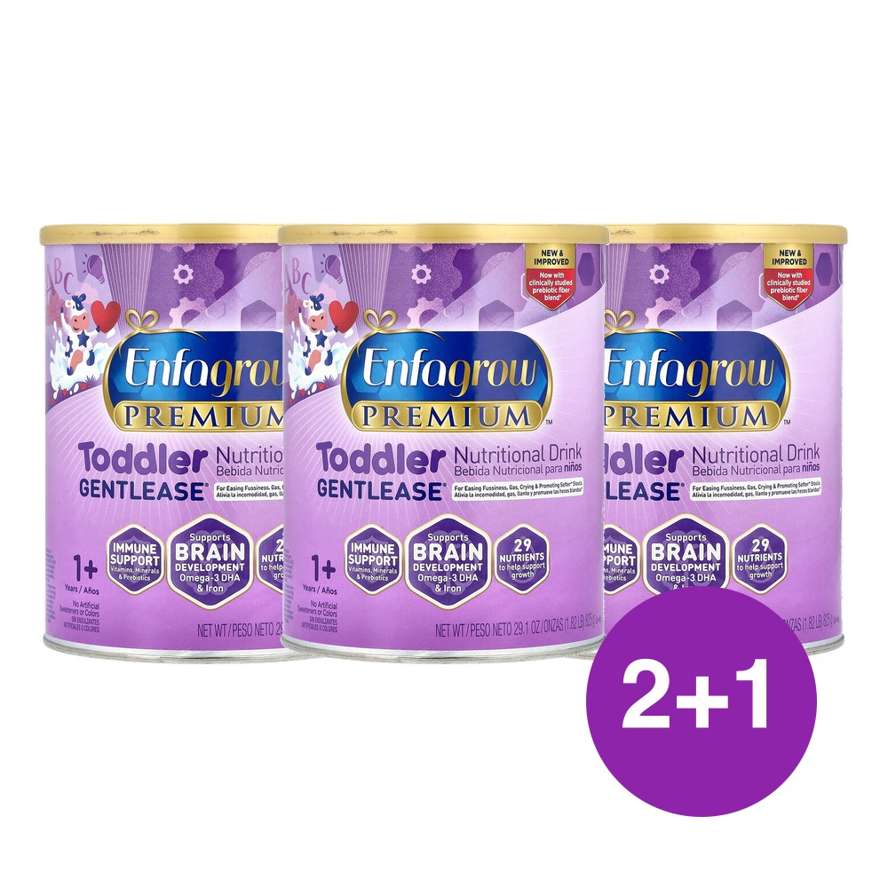 Enfamil 토들러 Gentlease 영양 드링크 825g, 3개 상품 이미지