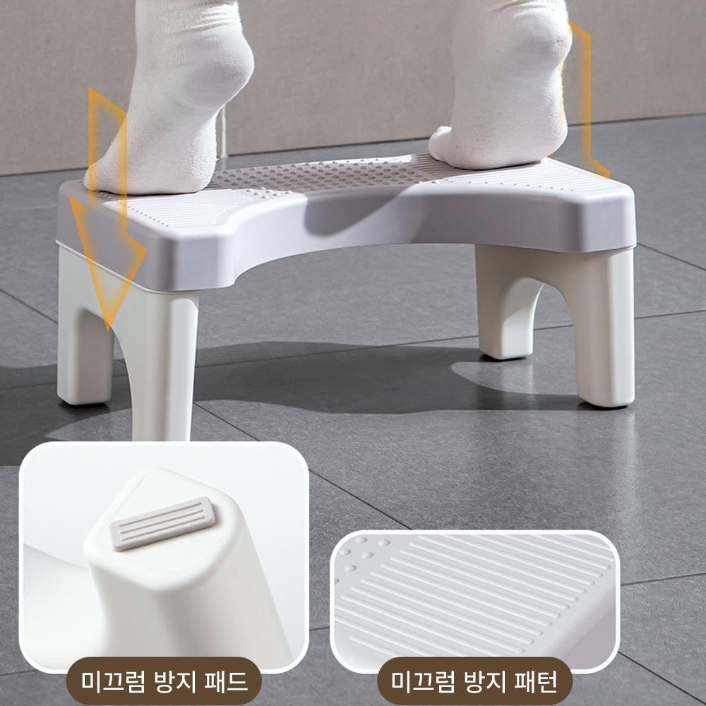 화장실 디딤 변기 받침대 욕실 발판 의자 변기 계단 디딤대 스텝스툴 계단식 의자 - 상세 이미지 4