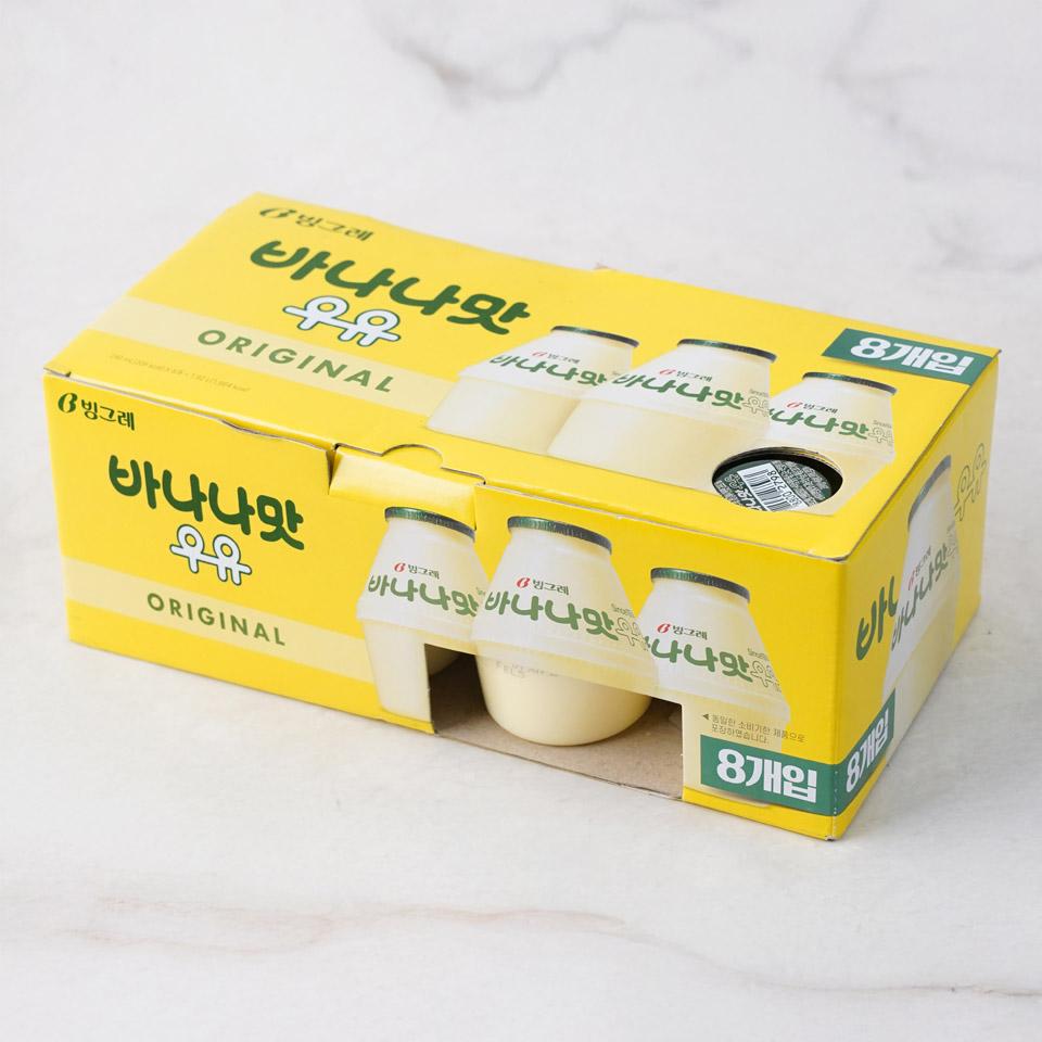 메가마트 빙그레 바나나맛 우유 240mlx8 - 상세 이미지 2