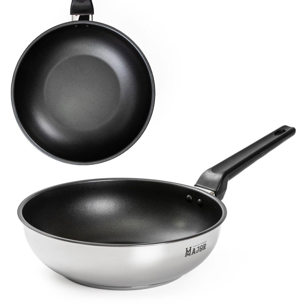 국산 포스코 궁중팬 스텐 자일란 논스틱 코팅 웍 넌스틱 28cm - 상품 이미지