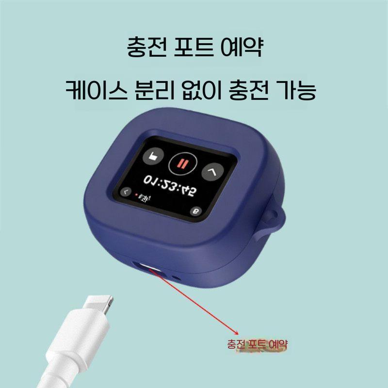 사운드코어 리버티5 프로 맥스 케이스 도파민 컬러 실리콘 메탈 버클 - 상세 이미지 3
