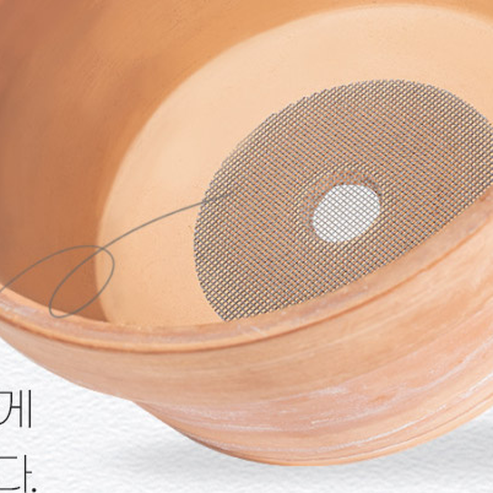 분갈이필수배수용화분깔망 촘촘한망화분배수망 흙유실방지원예생활 50개입 5cm - 상세 이미지 3