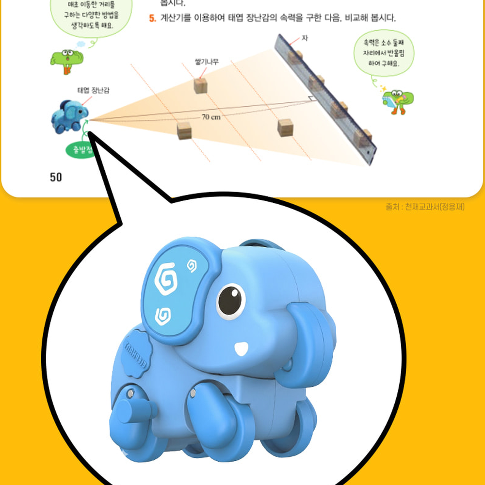 동물캐릭터체험학습스프링카 파스텔색상운동원리태엽자동차 소근육발달초등과학교구태엽장난감 1개 - 상세 이미지 2