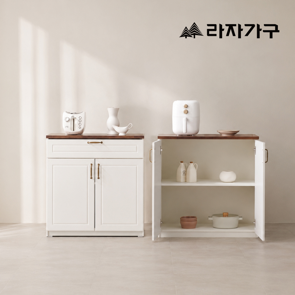 라자가구 마레 서랍형 하부 주방 수납장 800 - 상세 이미지 2